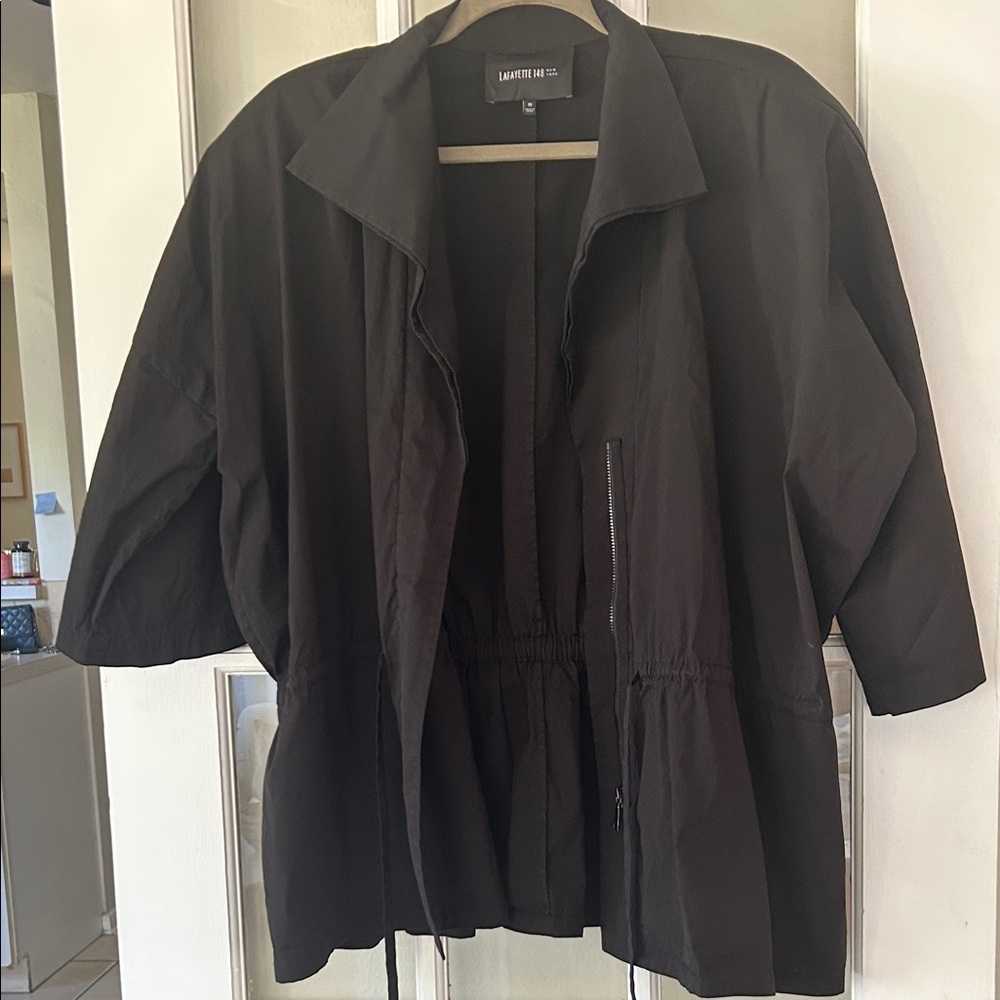 Lafayette 148 New York Black Utility Jacket